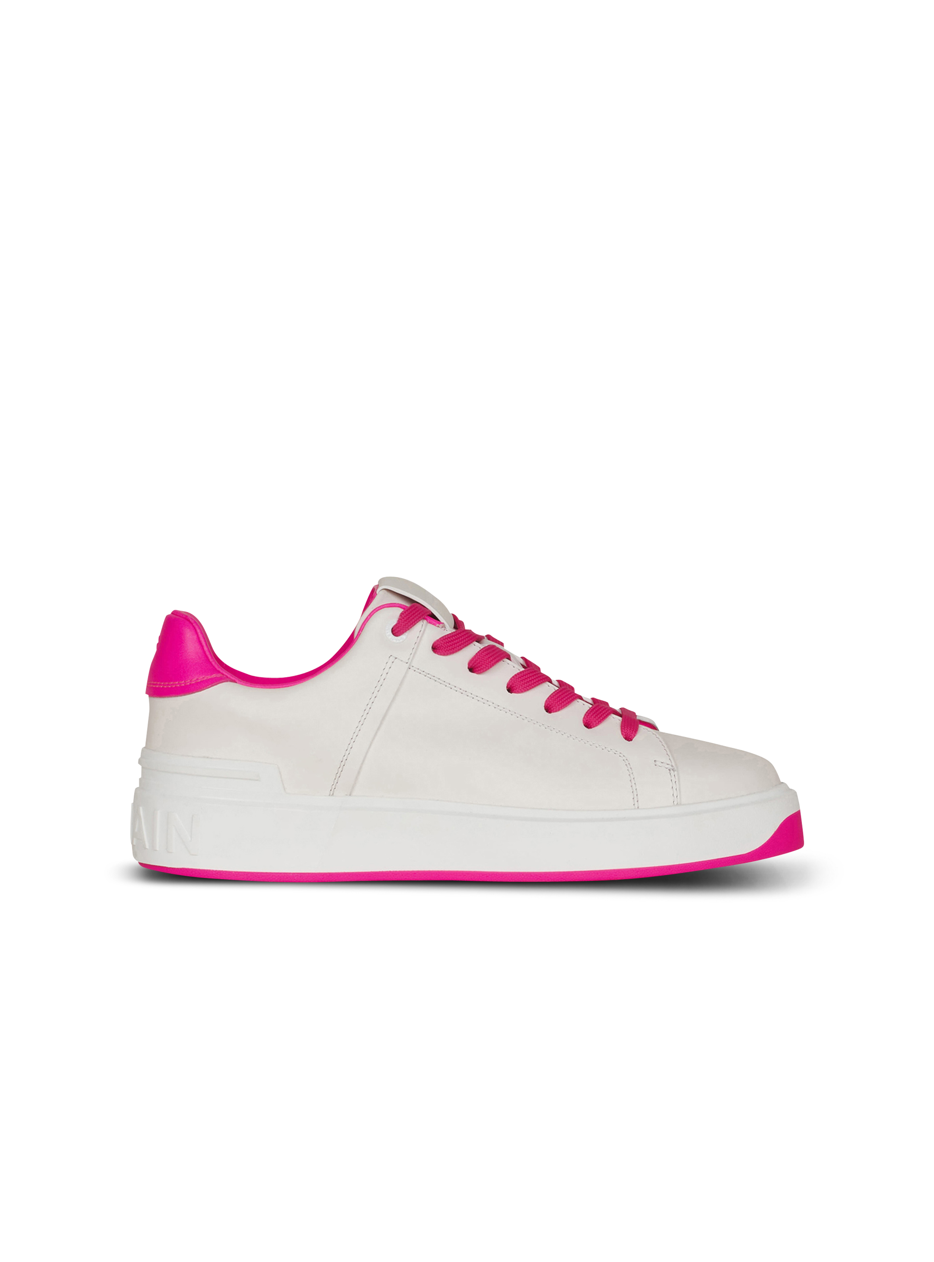 Leather B-Court sneakers, pink
