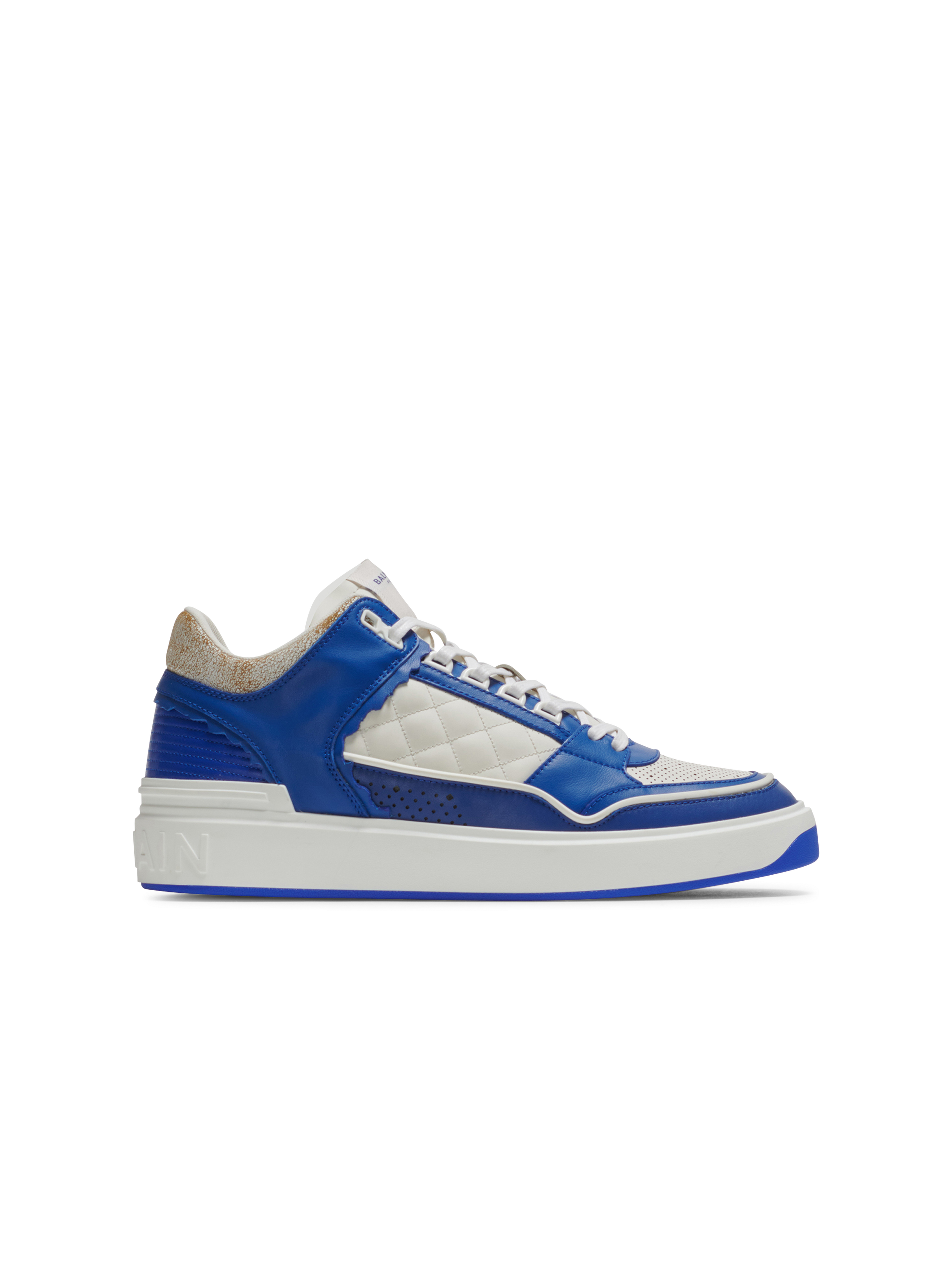 B-Court leather trainers, blue